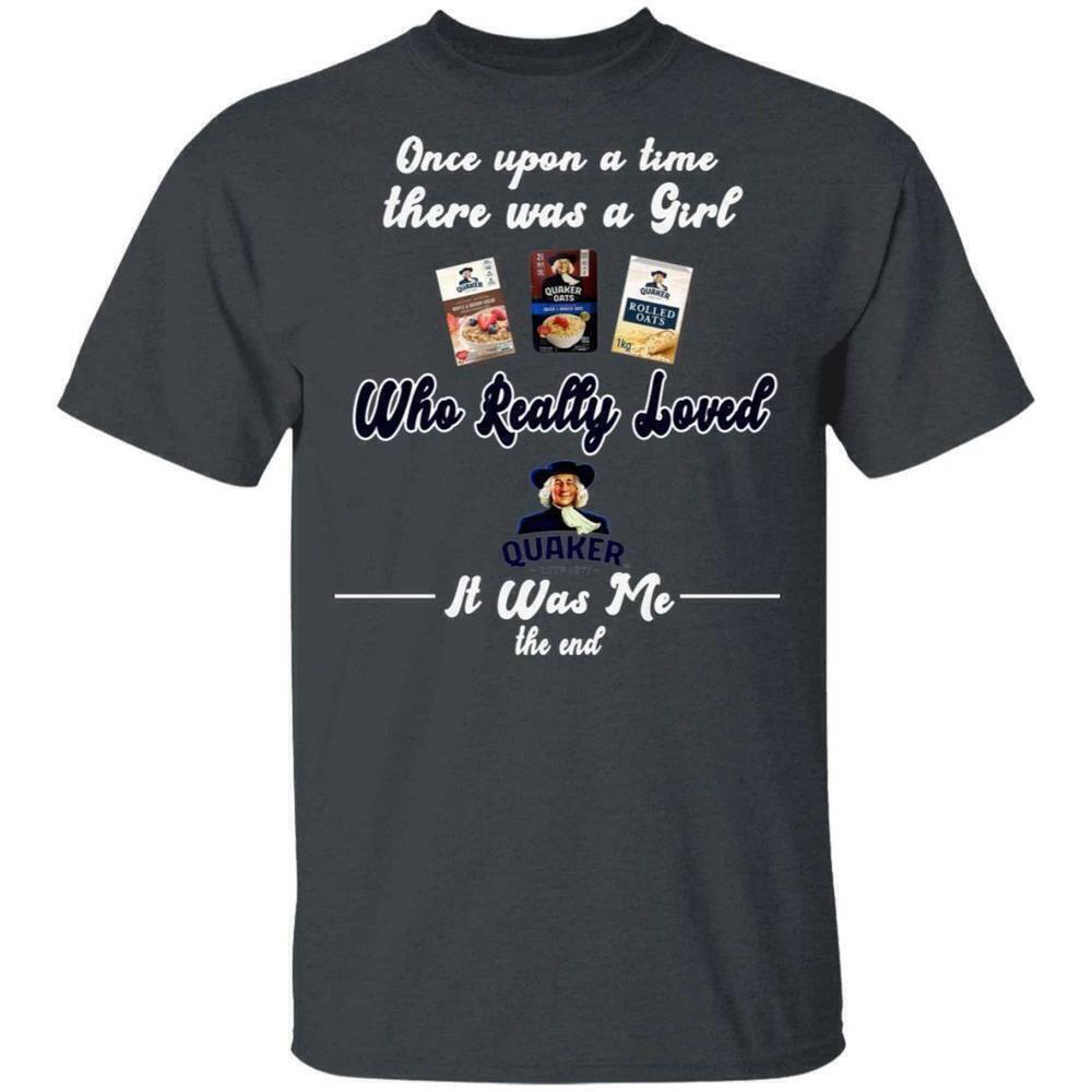 Once Upon A Time Girl Loved Quaker All Day T-Shirt